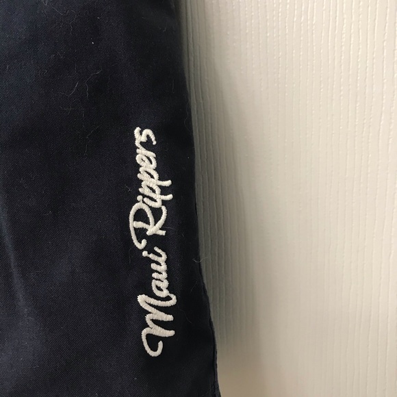 EUC MAUI RIPPERS NAVY BLUE  BOARDSHORTS SIZE 01 - Picture 2 of 7